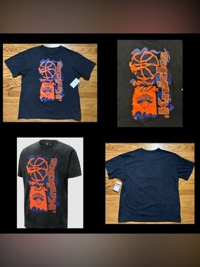 New York Knicks loose fit Courtside
Men's Nike NBA Max90 T-Shirt size L NEW!